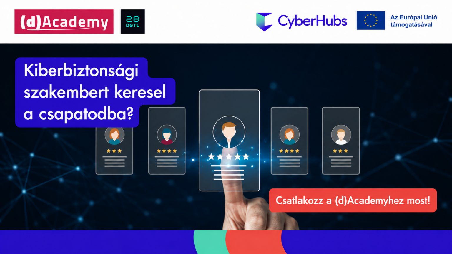 Kiberbiztonsági szakembert keresel a csapatodba?