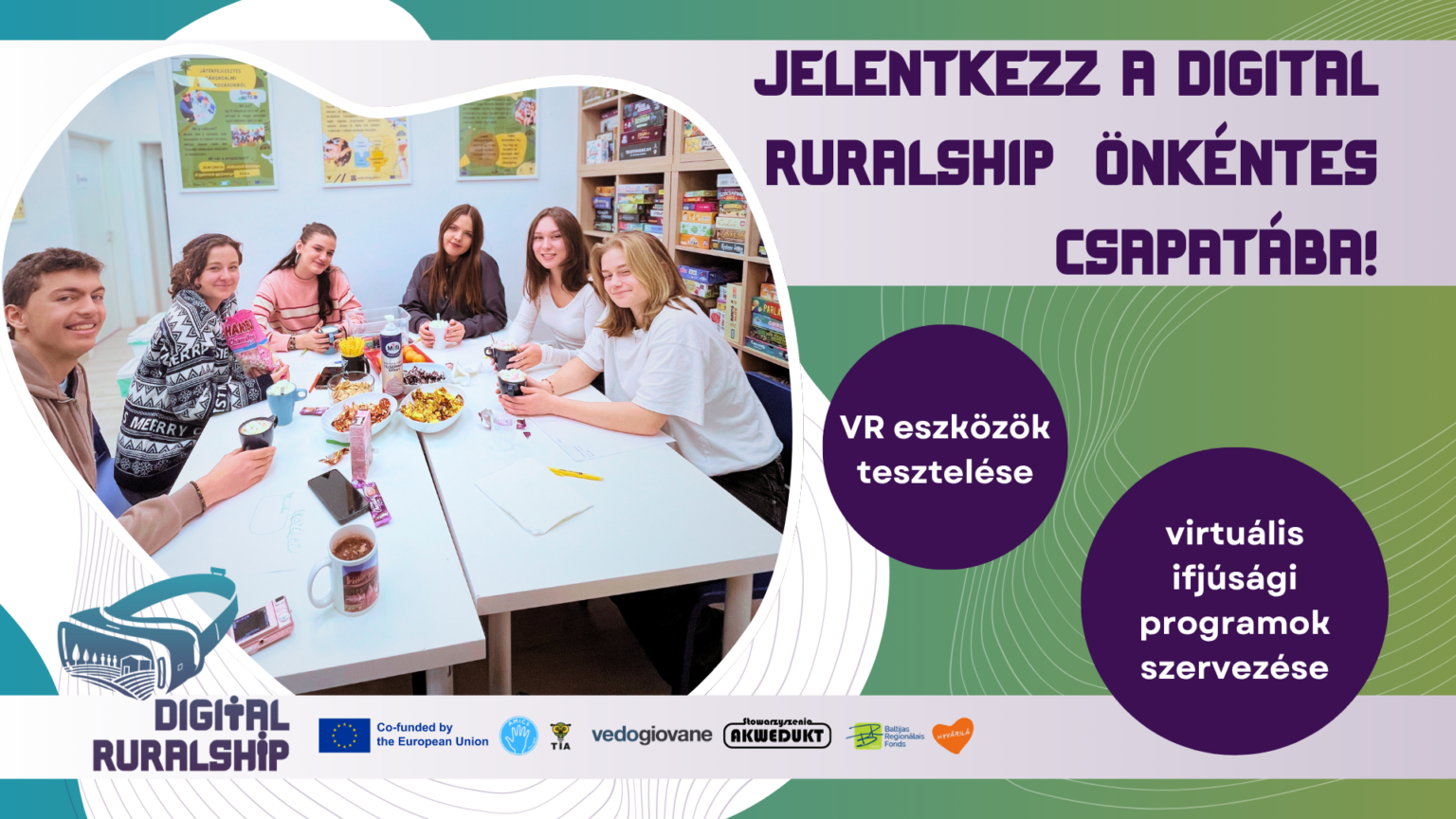 Jelentkezz a Digital Ruralship projekt önkéntes csapatába!