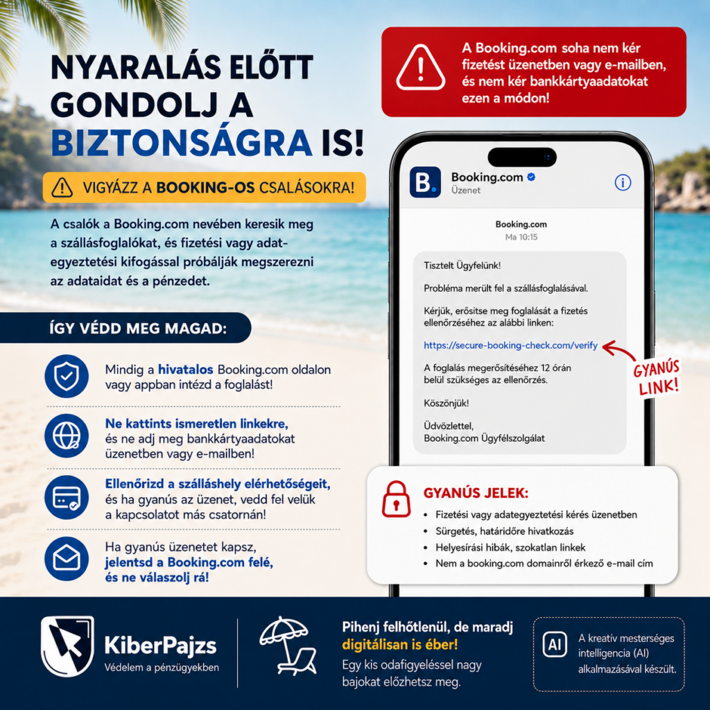 Szállásfoglalási kisokos: a nyaralás alatt is légy óvatos!